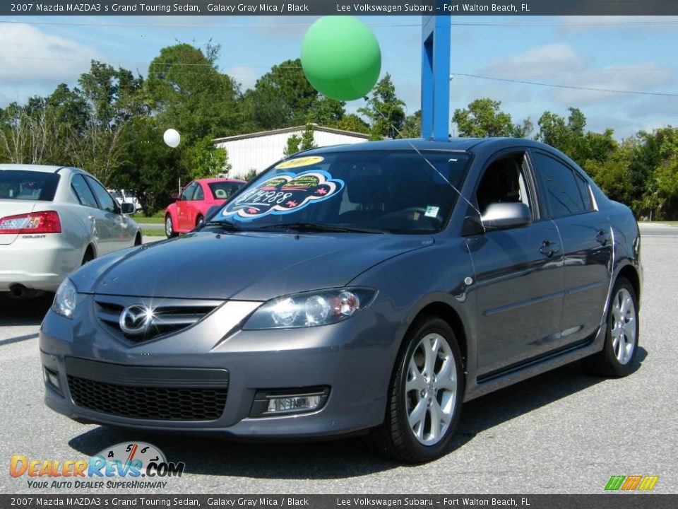 2007 Mazda MAZDA3 s Grand Touring Sedan Galaxy Gray Mica / Black Photo #1