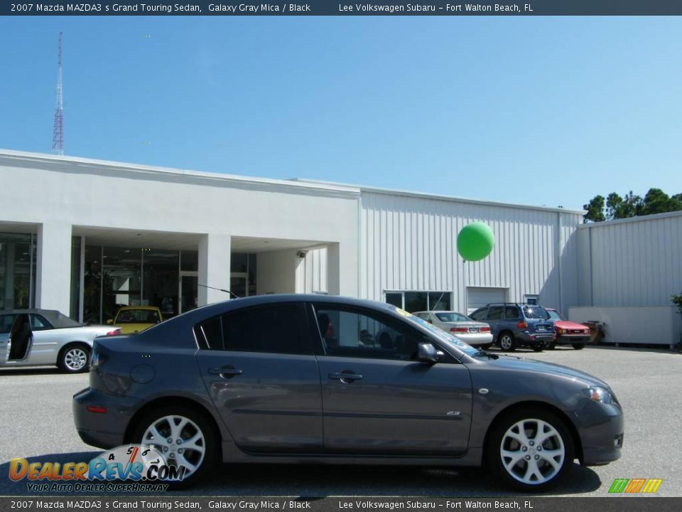 2007 Mazda MAZDA3 s Grand Touring Sedan Galaxy Gray Mica / Black Photo #6
