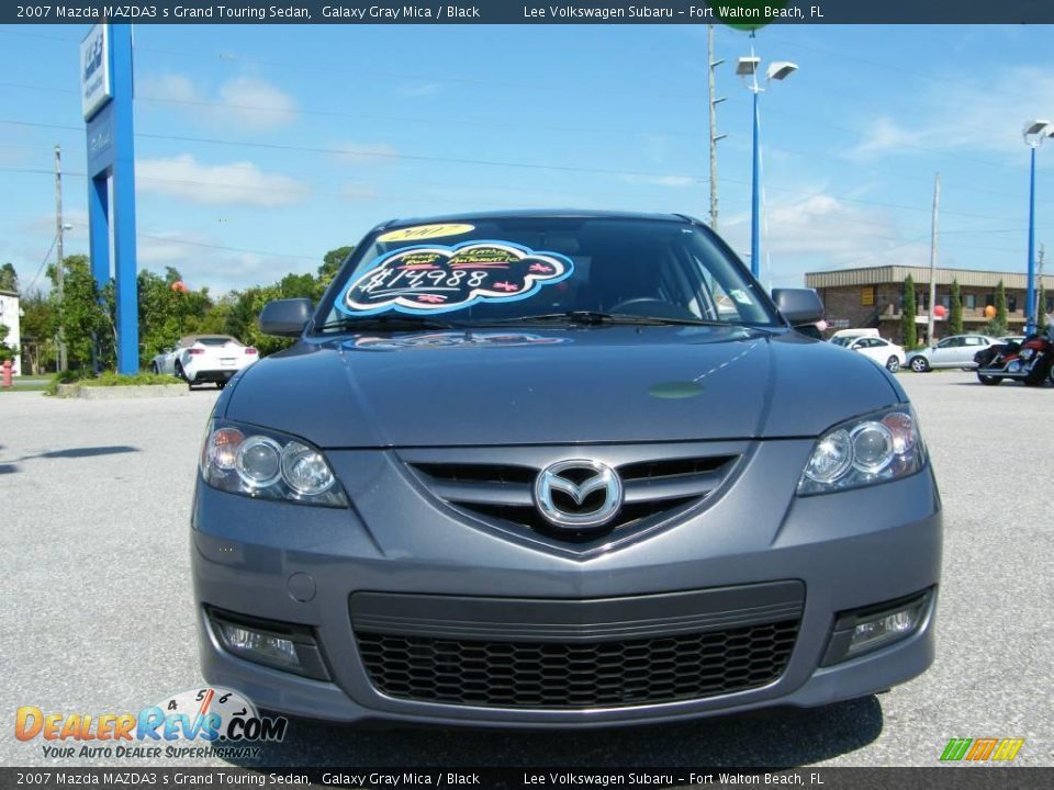 2007 Mazda MAZDA3 s Grand Touring Sedan Galaxy Gray Mica / Black Photo #8