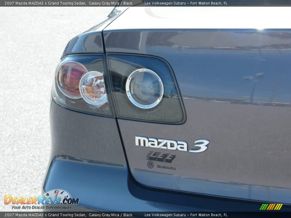 2007 Mazda MAZDA3 s Grand Touring Sedan Galaxy Gray Mica / Black Photo #10
