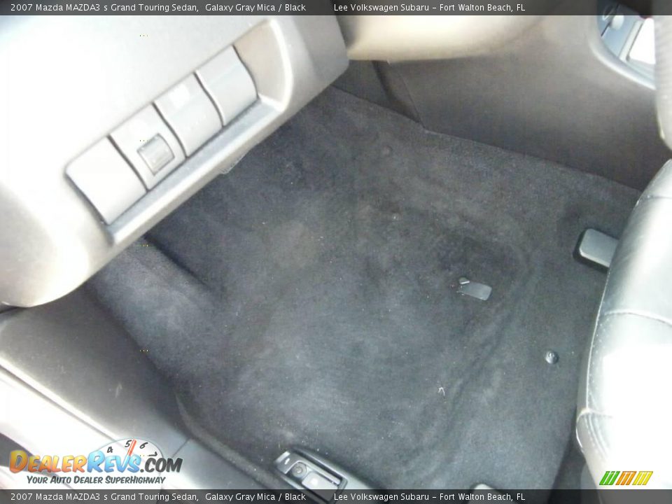 2007 Mazda MAZDA3 s Grand Touring Sedan Galaxy Gray Mica / Black Photo #16