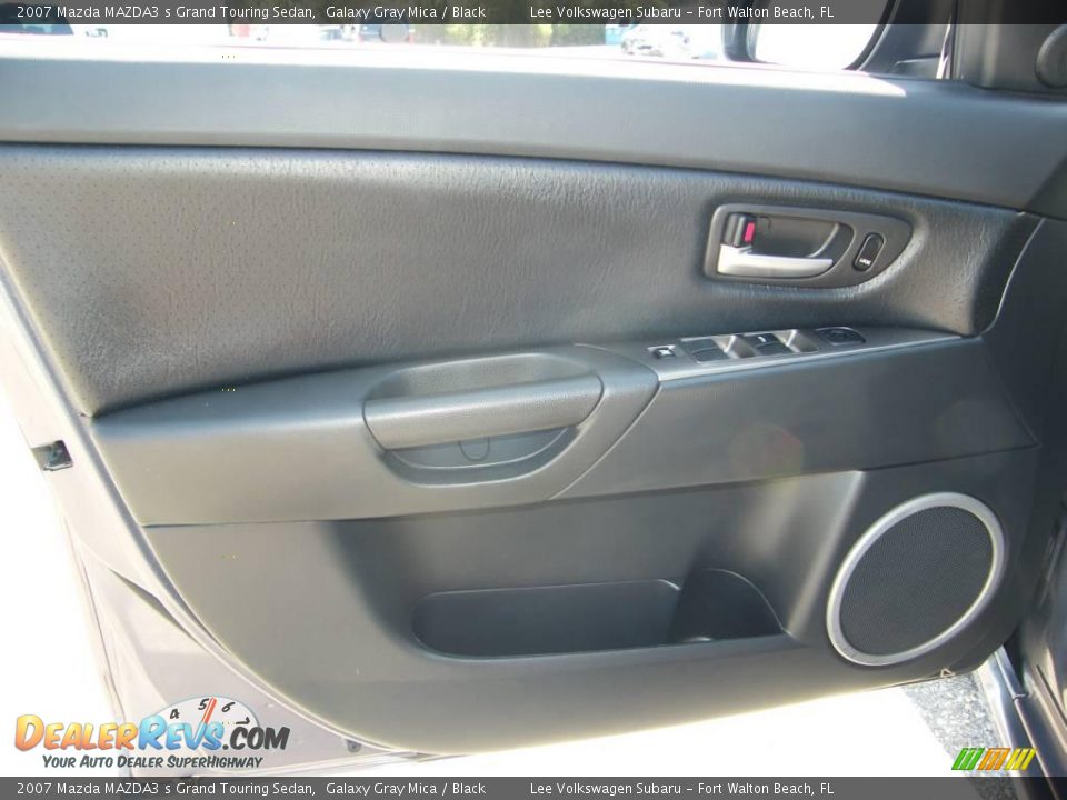 2007 Mazda MAZDA3 s Grand Touring Sedan Galaxy Gray Mica / Black Photo #17