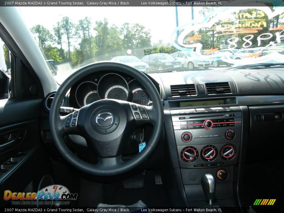 2007 Mazda MAZDA3 s Grand Touring Sedan Galaxy Gray Mica / Black Photo #18