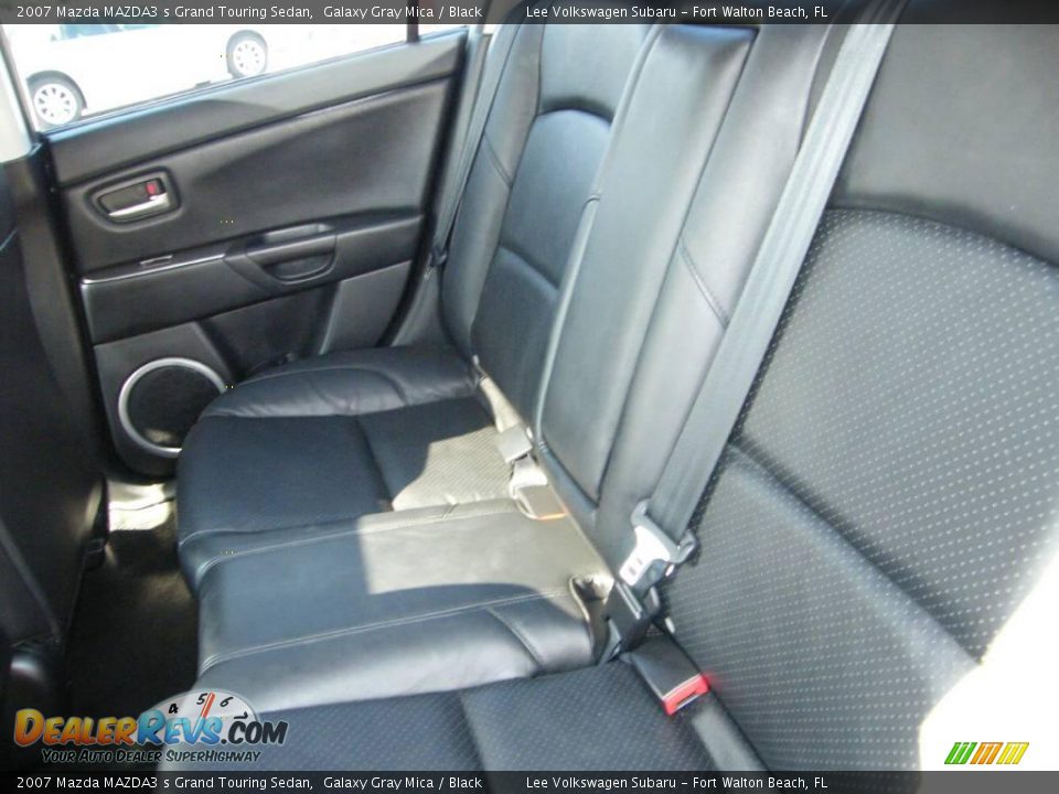 2007 Mazda MAZDA3 s Grand Touring Sedan Galaxy Gray Mica / Black Photo #22