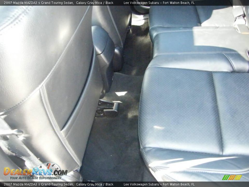 2007 Mazda MAZDA3 s Grand Touring Sedan Galaxy Gray Mica / Black Photo #23