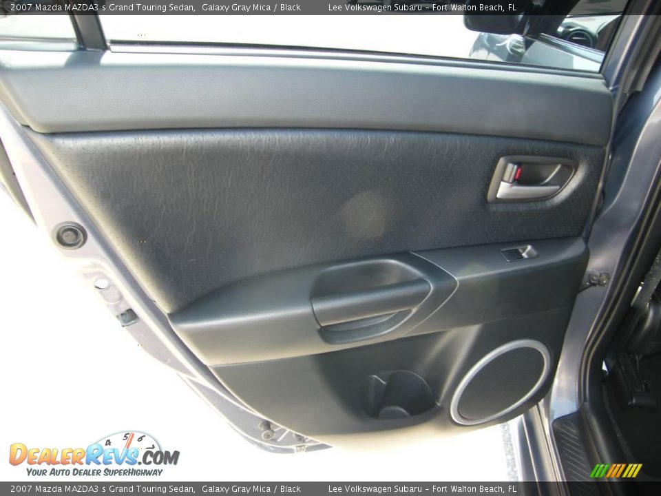 2007 Mazda MAZDA3 s Grand Touring Sedan Galaxy Gray Mica / Black Photo #24