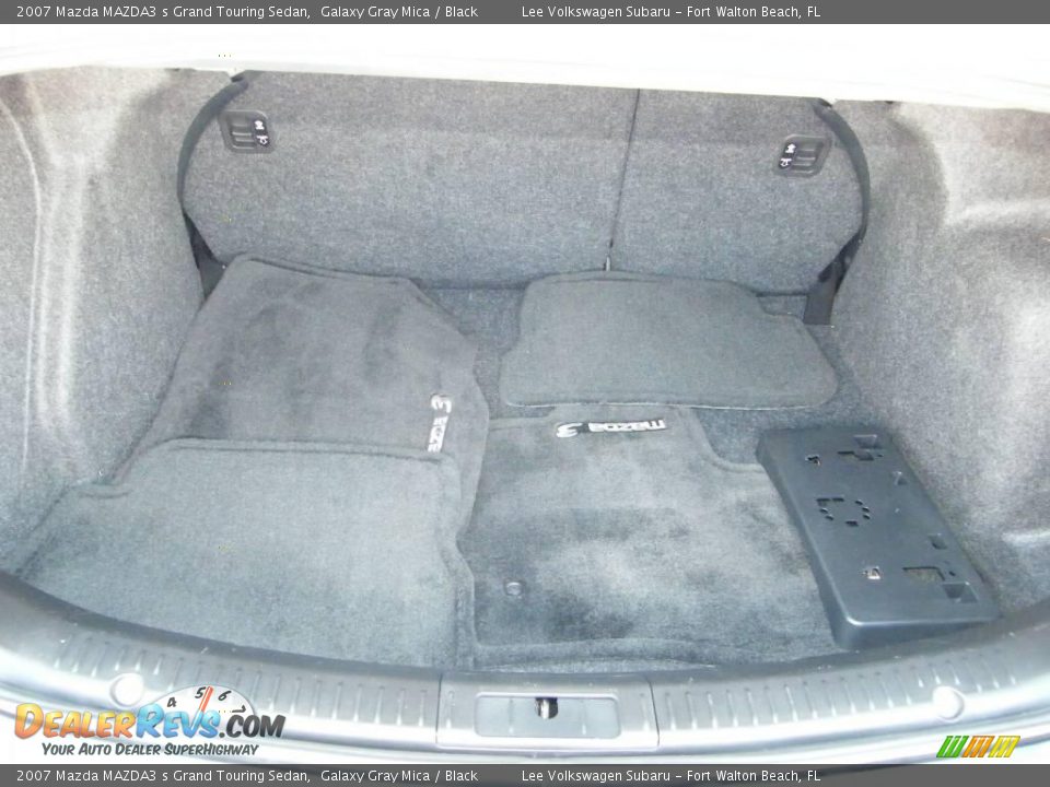2007 Mazda MAZDA3 s Grand Touring Sedan Galaxy Gray Mica / Black Photo #25
