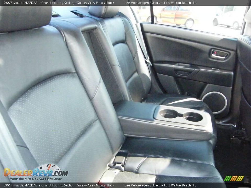 2007 Mazda MAZDA3 s Grand Touring Sedan Galaxy Gray Mica / Black Photo #26
