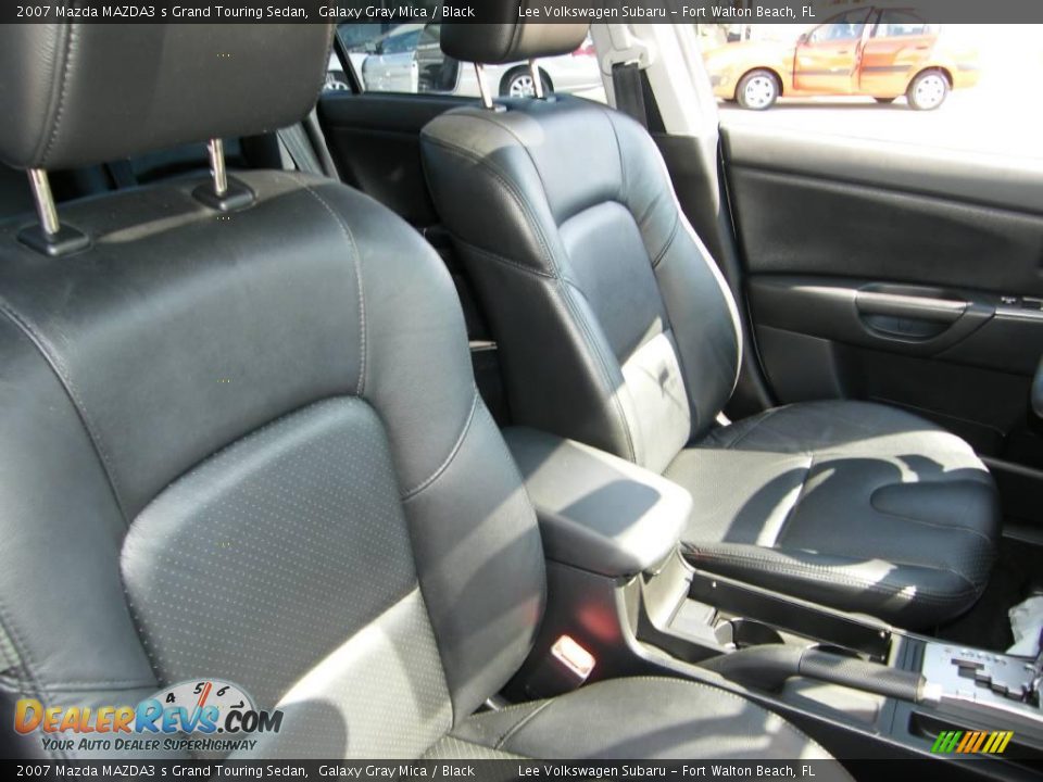 2007 Mazda MAZDA3 s Grand Touring Sedan Galaxy Gray Mica / Black Photo #27