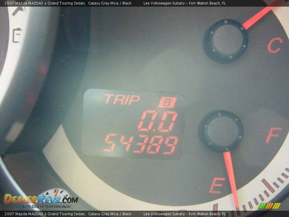 2007 Mazda MAZDA3 s Grand Touring Sedan Galaxy Gray Mica / Black Photo #30