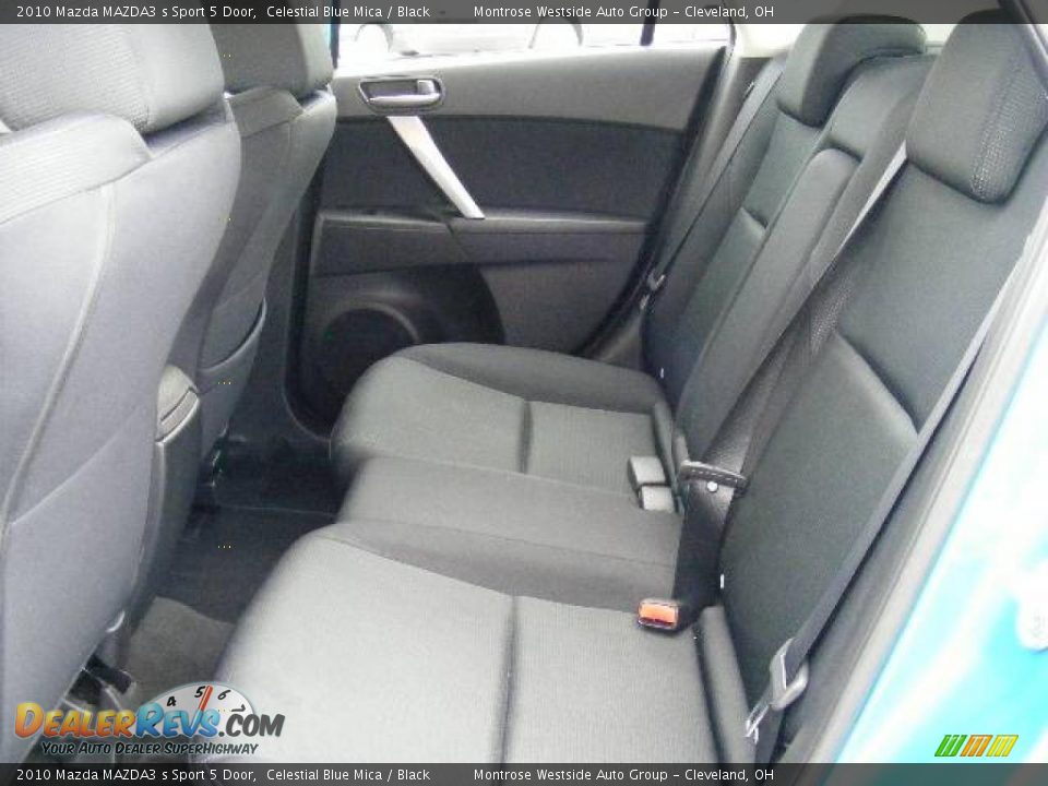 2010 Mazda MAZDA3 s Sport 5 Door Celestial Blue Mica / Black Photo #11