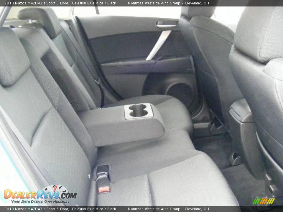 2010 Mazda MAZDA3 s Sport 5 Door Celestial Blue Mica / Black Photo #12