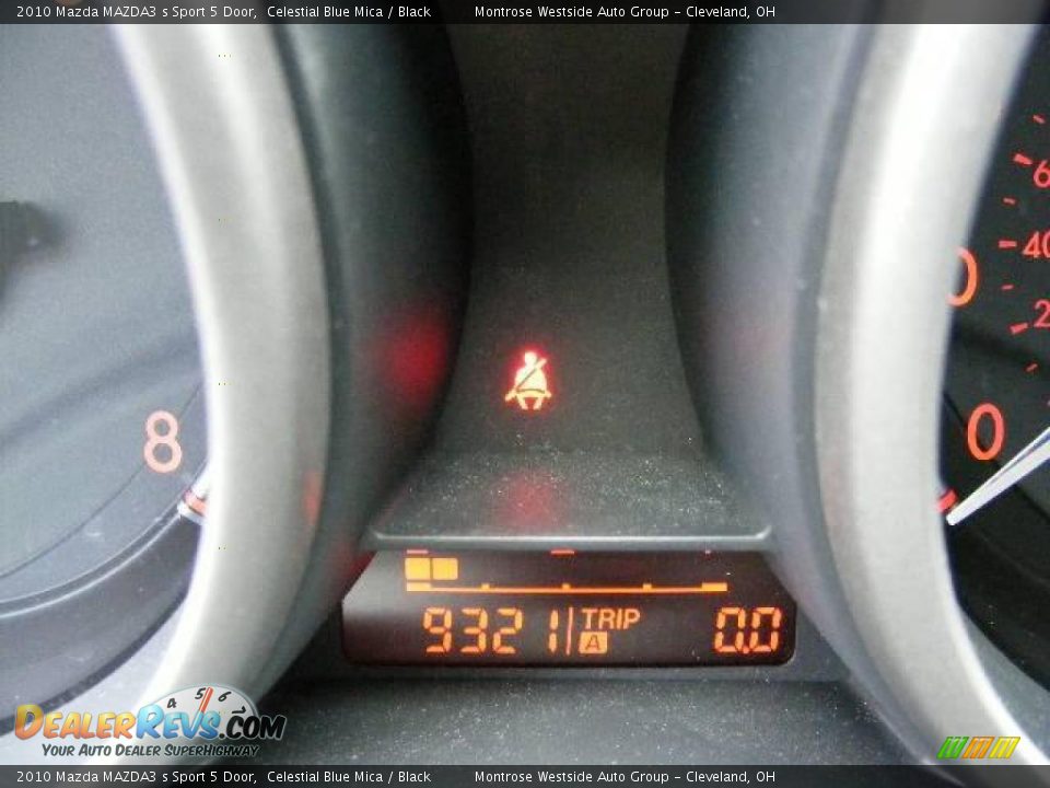 2010 Mazda MAZDA3 s Sport 5 Door Celestial Blue Mica / Black Photo #18