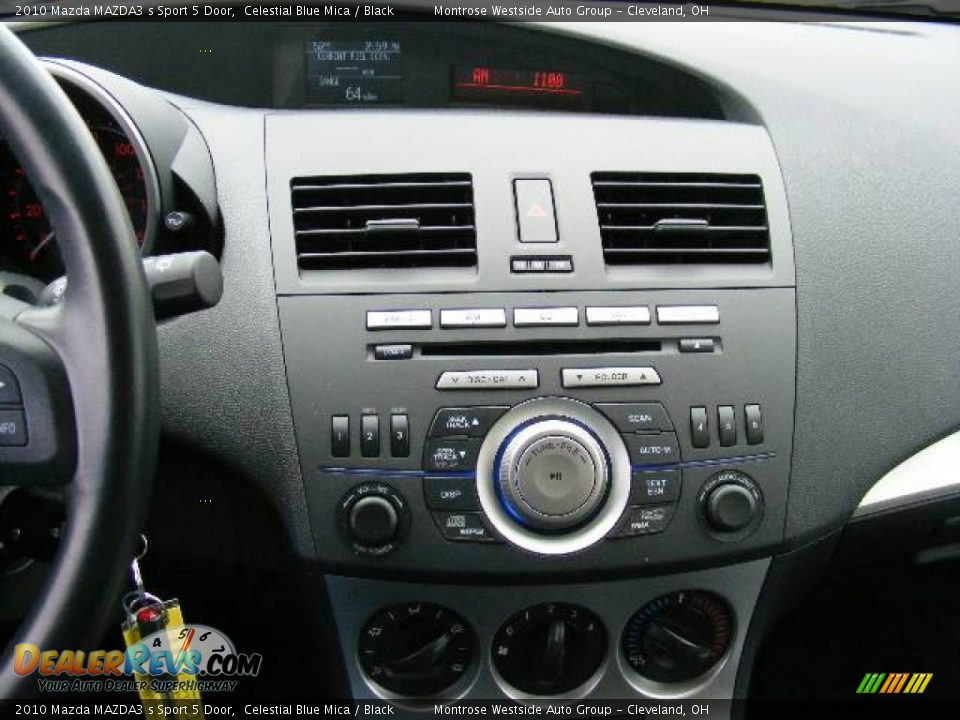 2010 Mazda MAZDA3 s Sport 5 Door Celestial Blue Mica / Black Photo #19