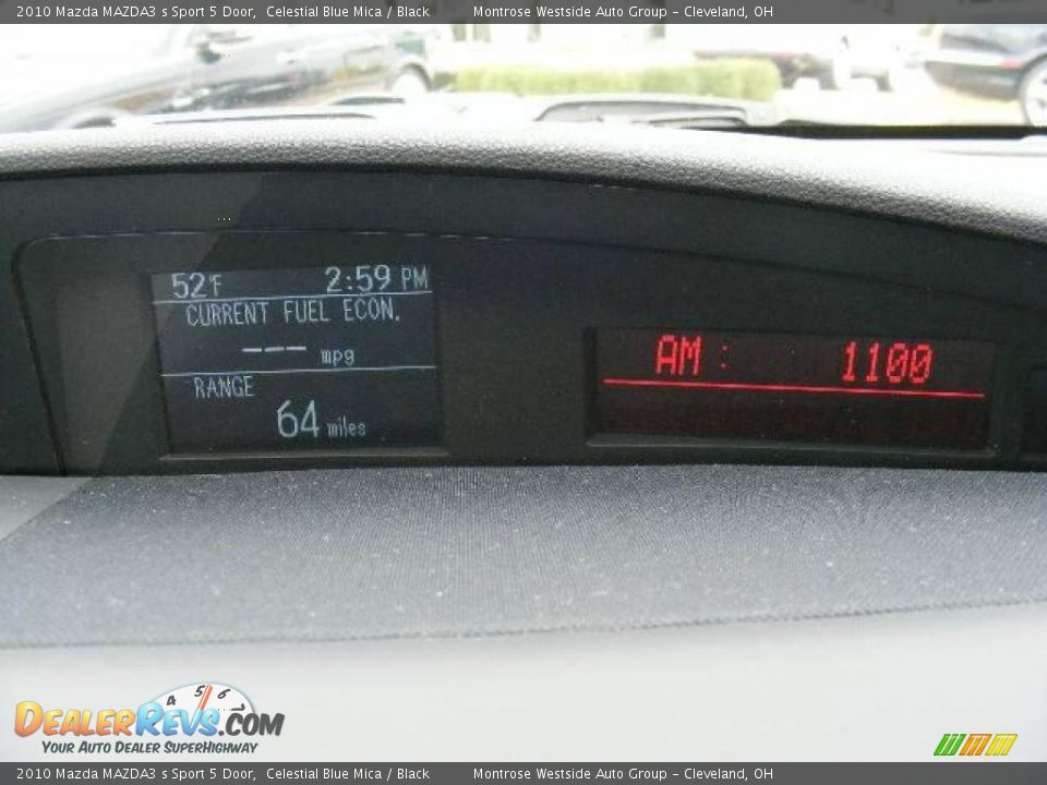 2010 Mazda MAZDA3 s Sport 5 Door Celestial Blue Mica / Black Photo #20