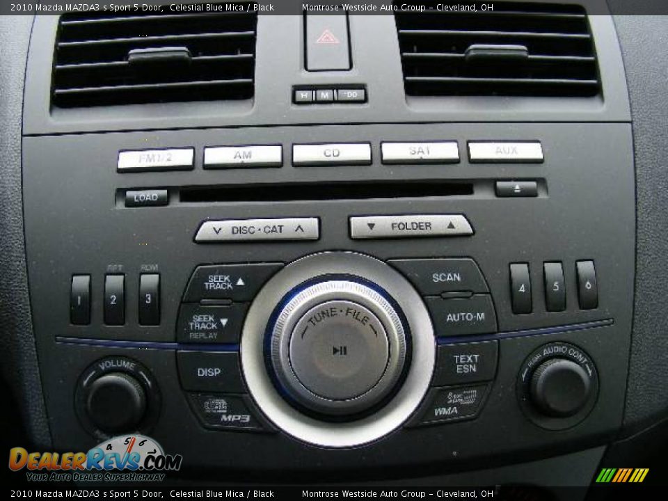 2010 Mazda MAZDA3 s Sport 5 Door Celestial Blue Mica / Black Photo #21