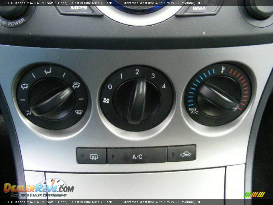 2010 Mazda MAZDA3 s Sport 5 Door Celestial Blue Mica / Black Photo #22
