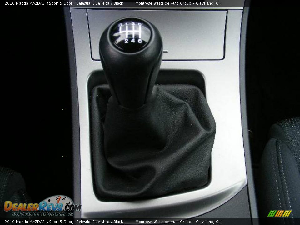 2010 Mazda MAZDA3 s Sport 5 Door Celestial Blue Mica / Black Photo #23