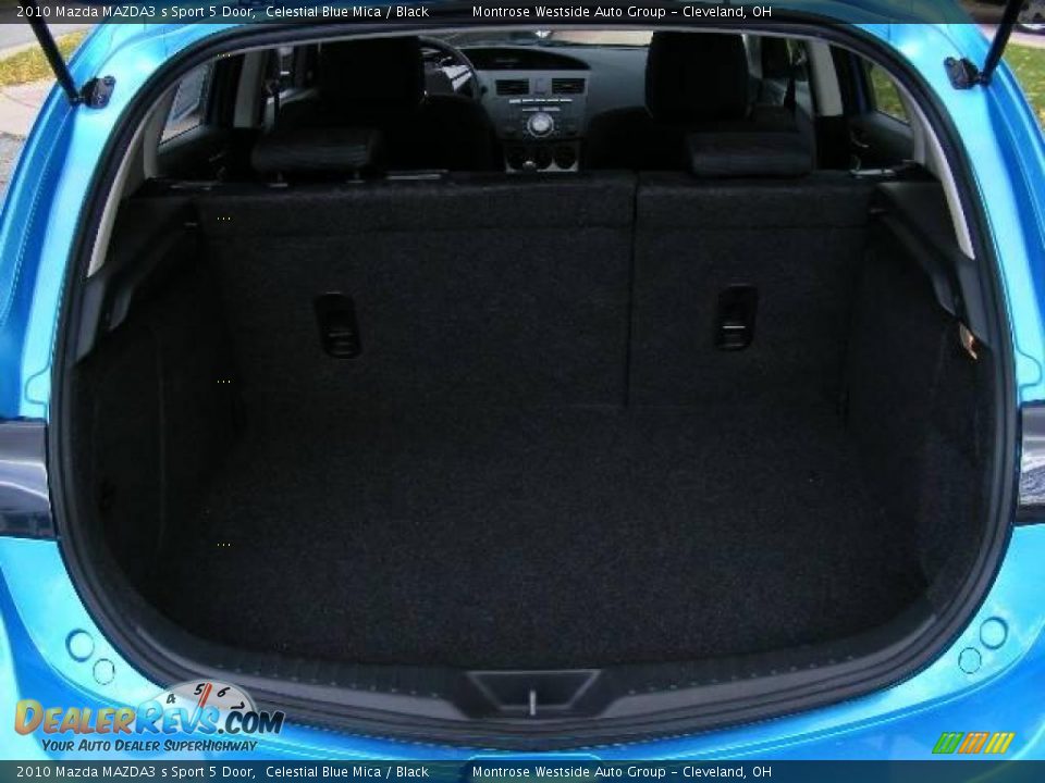 2010 Mazda MAZDA3 s Sport 5 Door Celestial Blue Mica / Black Photo #27