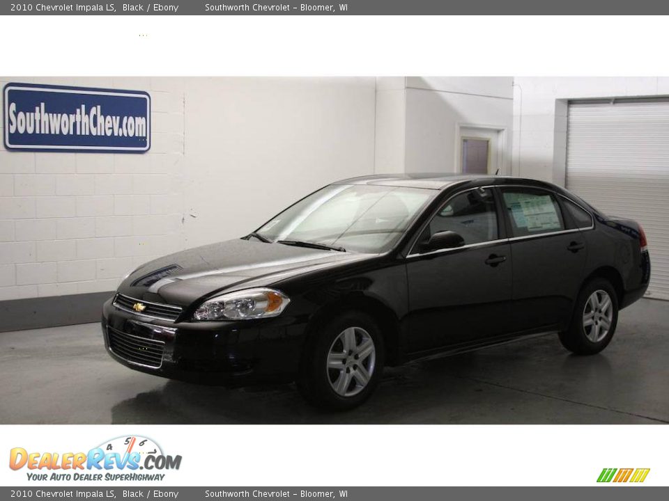 2010 Chevrolet Impala LS Black / Ebony Photo #1