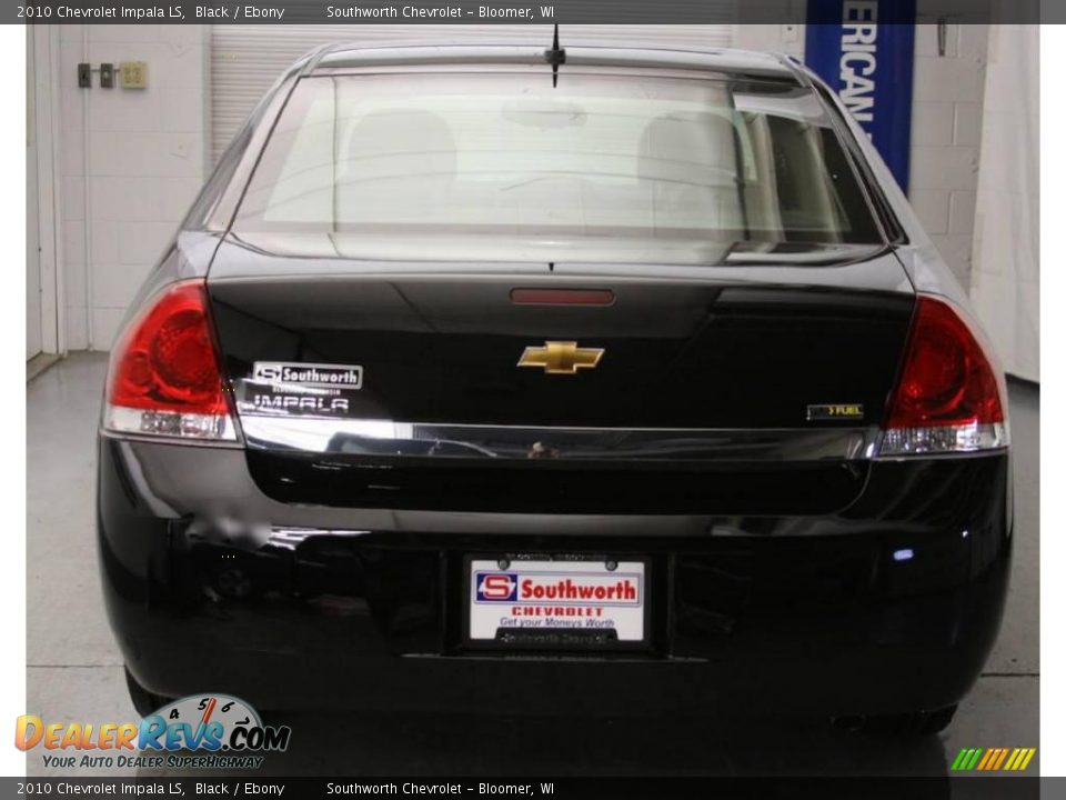 2010 Chevrolet Impala LS Black / Ebony Photo #3