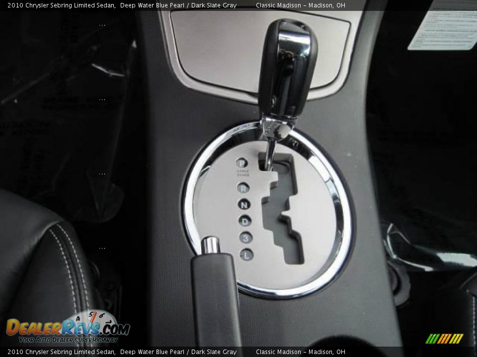 2010 Chrysler Sebring Limited Sedan Deep Water Blue Pearl / Dark Slate Gray Photo #8