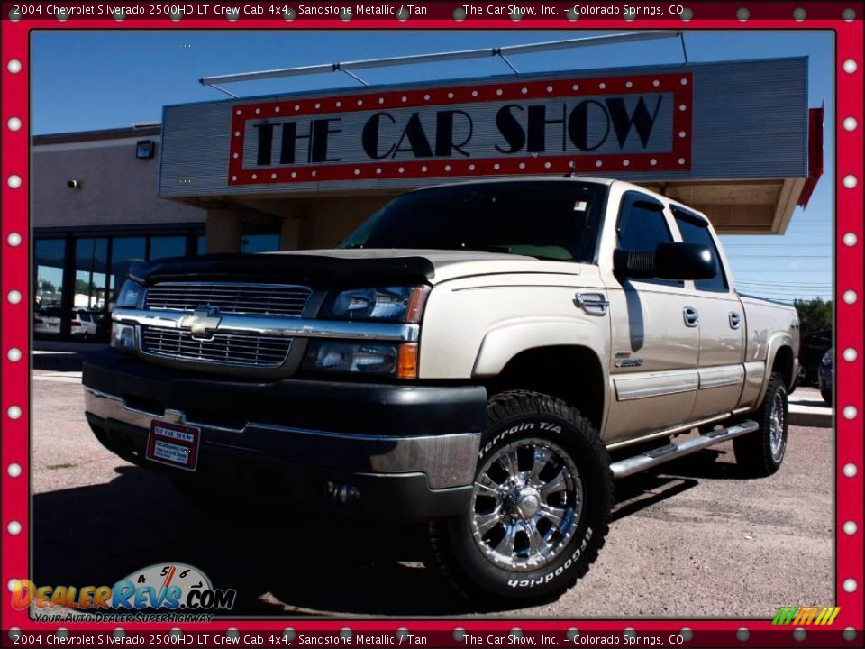 2004 Chevrolet Silverado 2500HD LT Crew Cab 4x4 Sandstone Metallic / Tan Photo #1