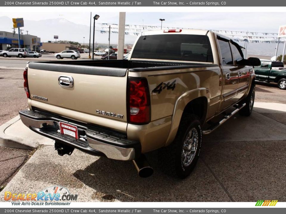2004 Chevrolet Silverado 2500HD LT Crew Cab 4x4 Sandstone Metallic / Tan Photo #3