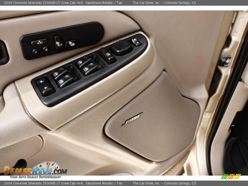 2004 Chevrolet Silverado 2500HD LT Crew Cab 4x4 Sandstone Metallic / Tan Photo #15