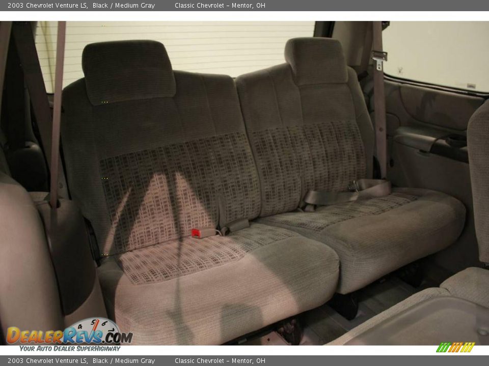 2003 Chevrolet Venture LS Black / Medium Gray Photo #14