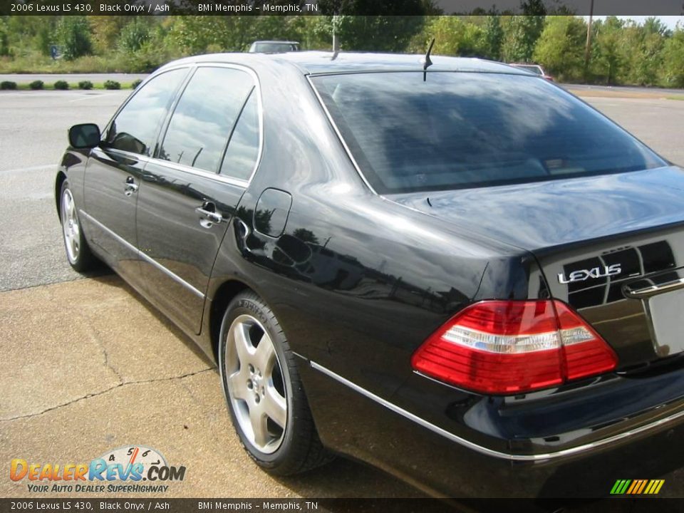 2006 Lexus LS 430 Black Onyx / Ash Photo #3