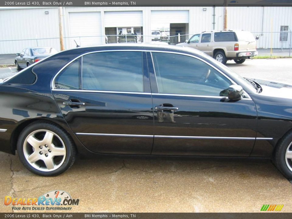 2006 Lexus LS 430 Black Onyx / Ash Photo #6
