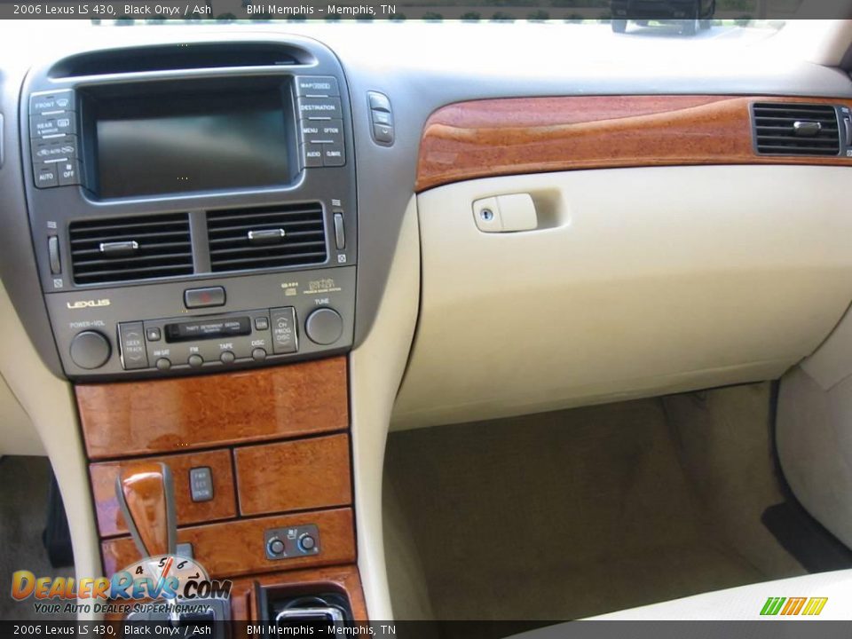 2006 Lexus LS 430 Black Onyx / Ash Photo #12