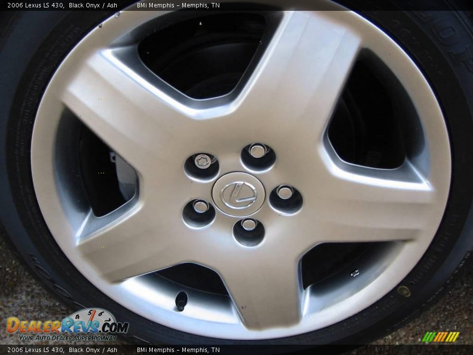 2006 Lexus LS 430 Black Onyx / Ash Photo #19