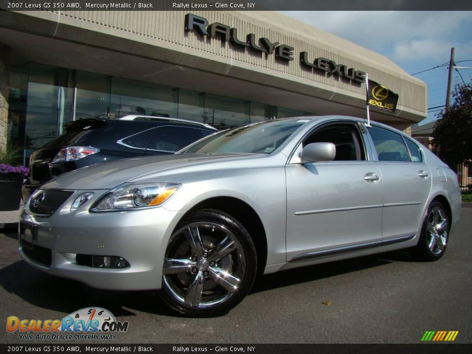 2007 Lexus GS 350 AWD Mercury Metallic / Black Photo #1