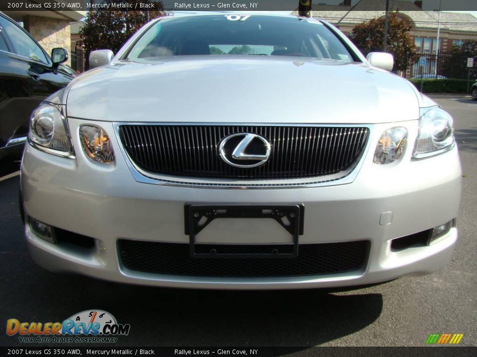 2007 Lexus GS 350 AWD Mercury Metallic / Black Photo #2