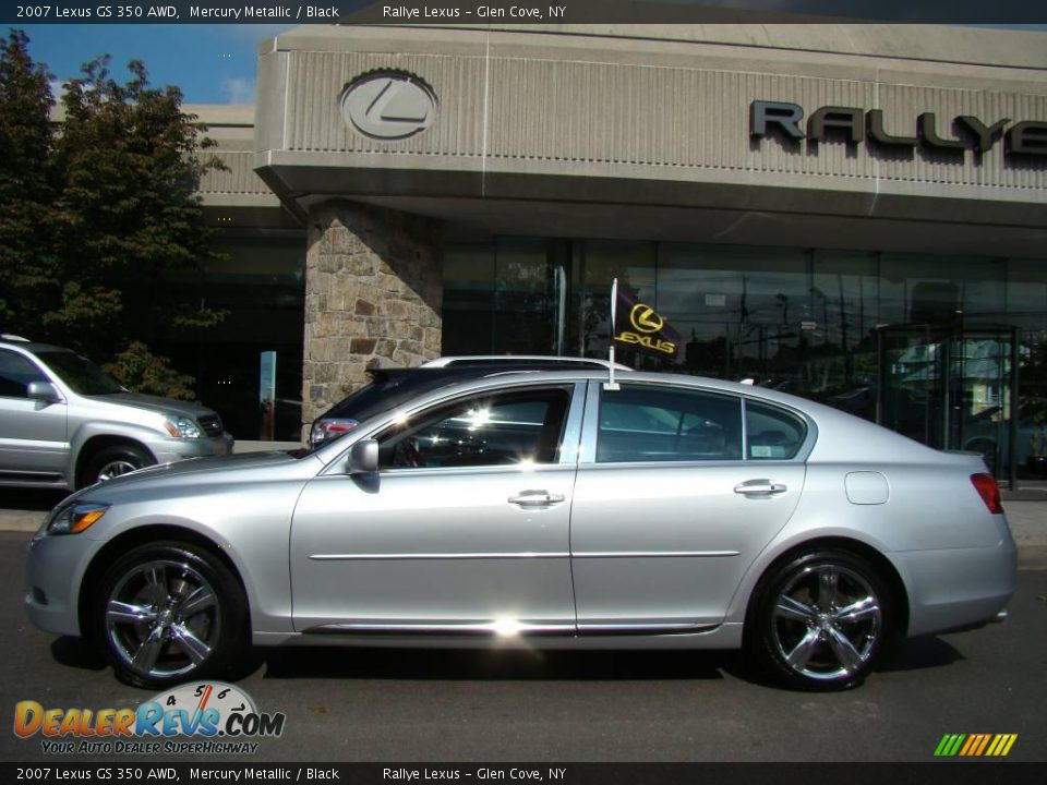 2007 Lexus GS 350 AWD Mercury Metallic / Black Photo #3