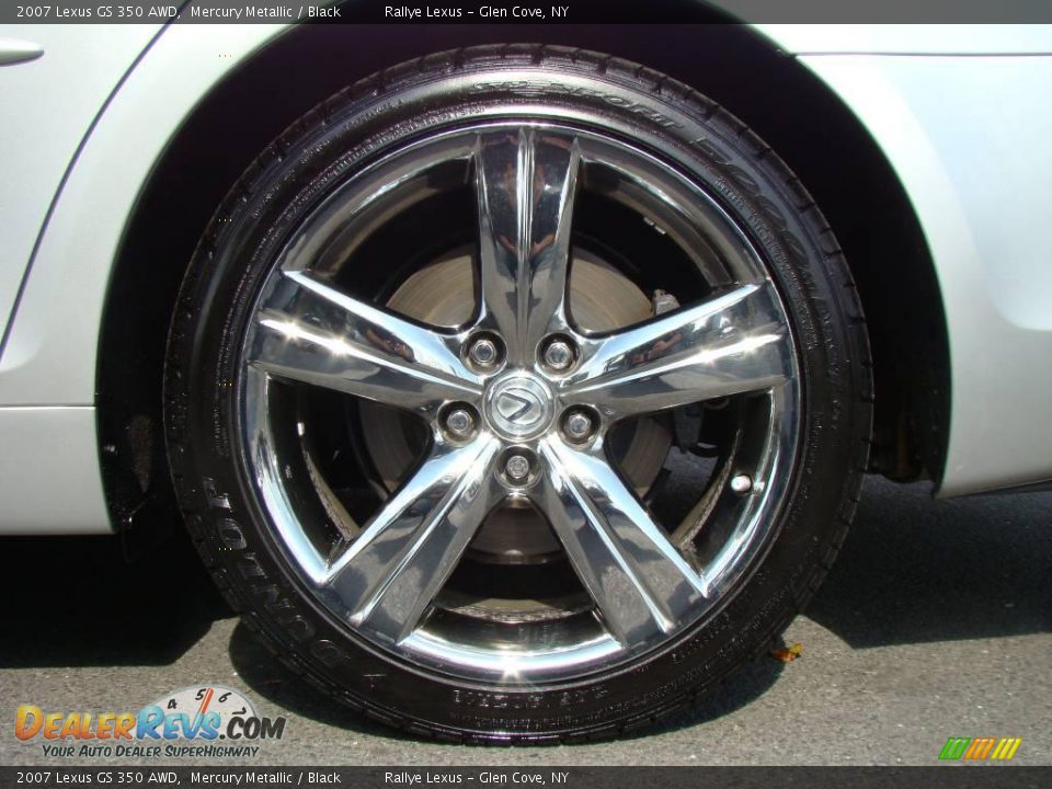 2007 Lexus GS 350 AWD Mercury Metallic / Black Photo #6