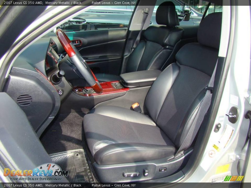 2007 Lexus GS 350 AWD Mercury Metallic / Black Photo #8