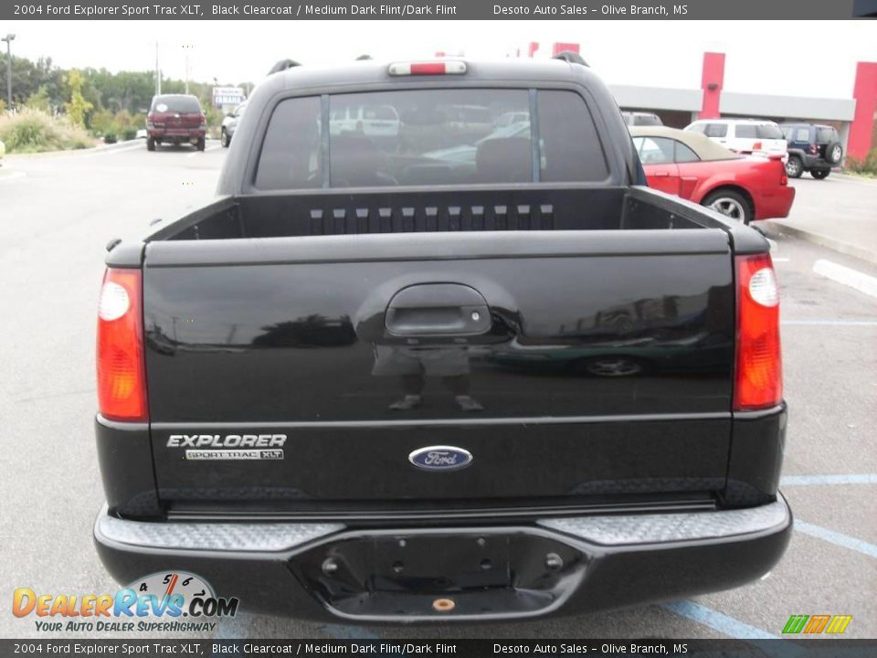 2004 Ford Explorer Sport Trac XLT Black Clearcoat / Medium Dark Flint/Dark Flint Photo #7