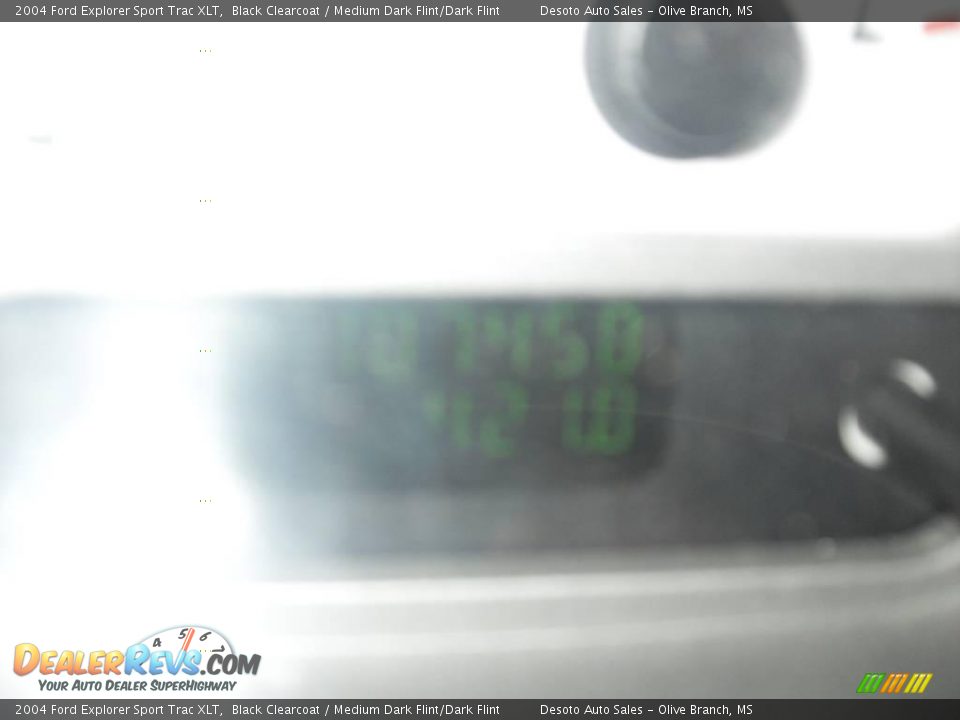 2004 Ford Explorer Sport Trac XLT Black Clearcoat / Medium Dark Flint/Dark Flint Photo #9