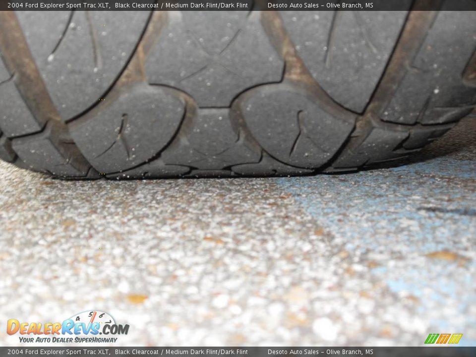 2004 Ford Explorer Sport Trac XLT Black Clearcoat / Medium Dark Flint/Dark Flint Photo #19
