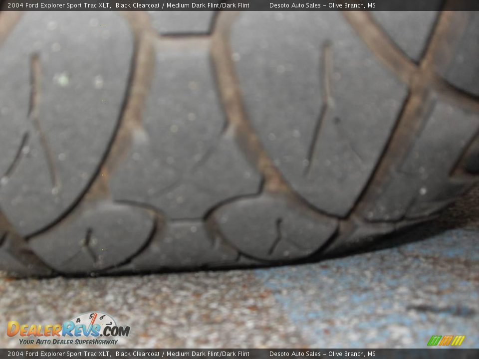 2004 Ford Explorer Sport Trac XLT Black Clearcoat / Medium Dark Flint/Dark Flint Photo #20