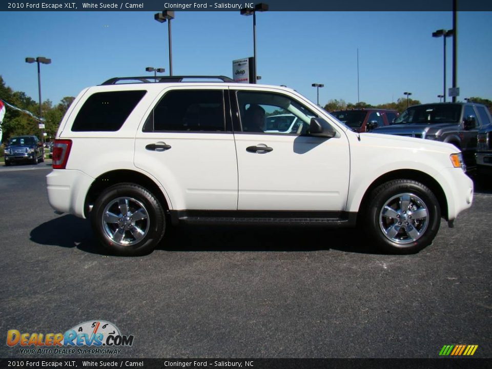 2010 Ford Escape XLT White Suede / Camel Photo #2