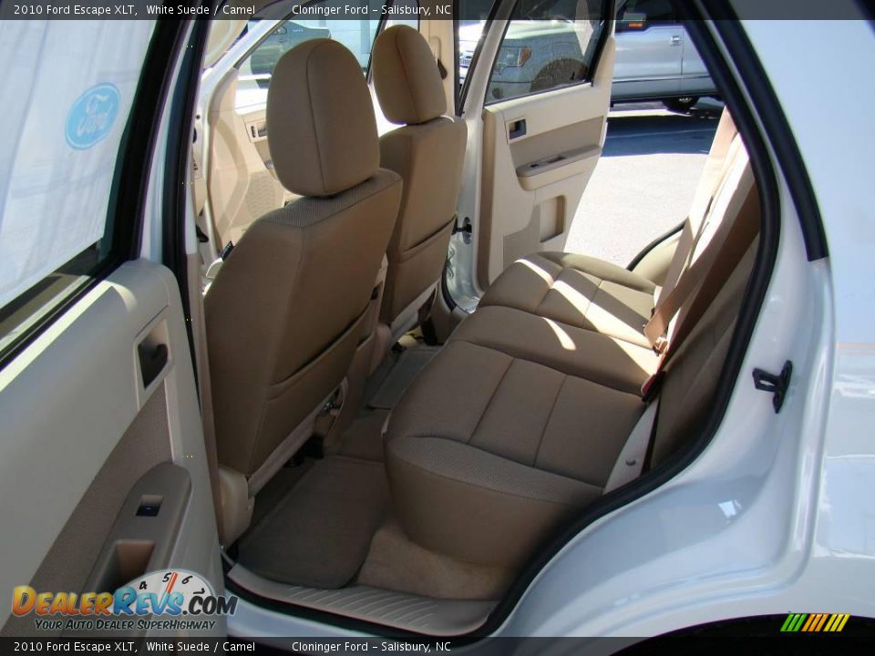 2010 Ford Escape XLT White Suede / Camel Photo #9