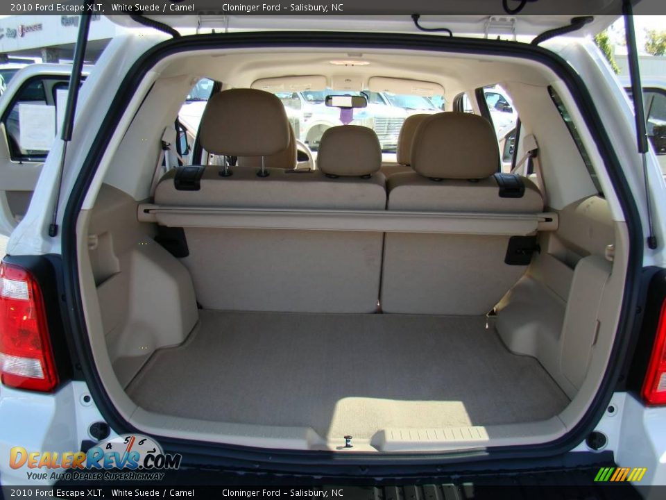 2010 Ford Escape XLT White Suede / Camel Photo #10