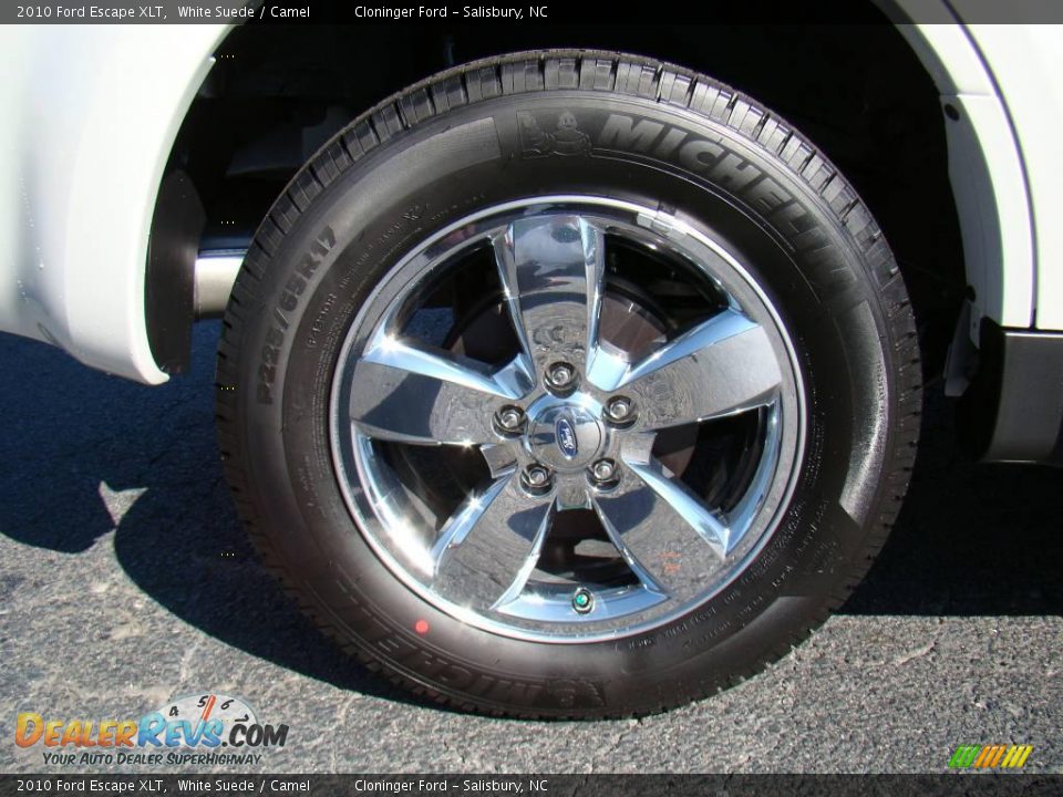 2010 Ford Escape XLT White Suede / Camel Photo #15