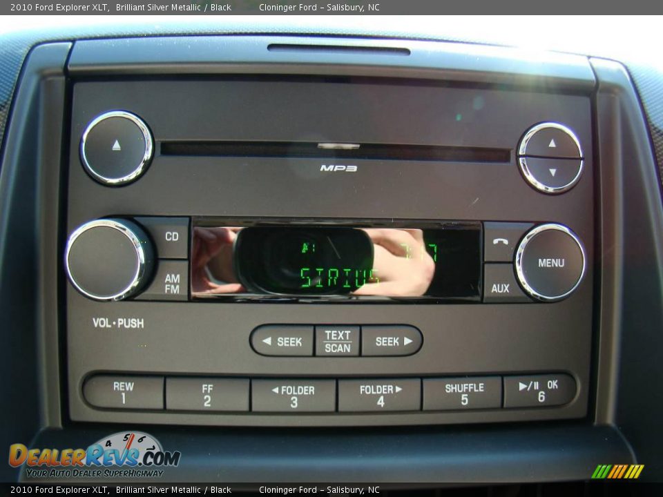 2010 Ford Explorer XLT Brilliant Silver Metallic / Black Photo #23