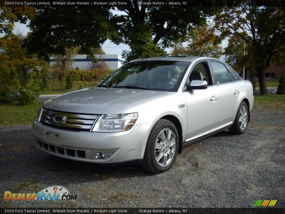 2009 Ford Taurus Limited Brilliant Silver Metallic / Medium Light Stone Photo #1