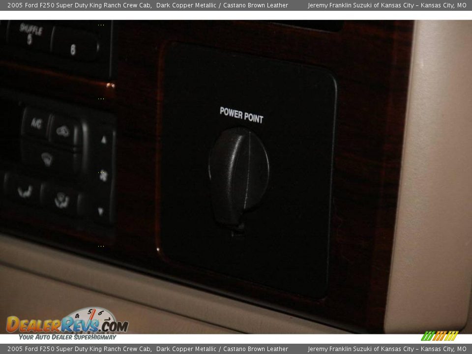 2005 Ford F250 Super Duty King Ranch Crew Cab Dark Copper Metallic / Castano Brown Leather Photo #8